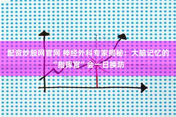 配资炒股网官网 神经外科专家揭秘：大脑记忆的“指挥官”会一日换防